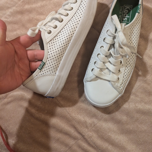Keds Women's White Sneakers - Picture 5 of 16